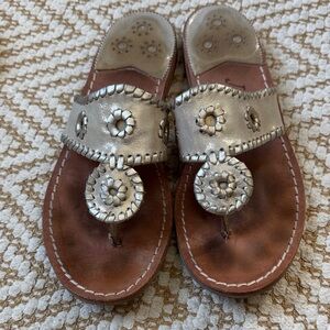 Jack Rogers Women's Gold Sandals